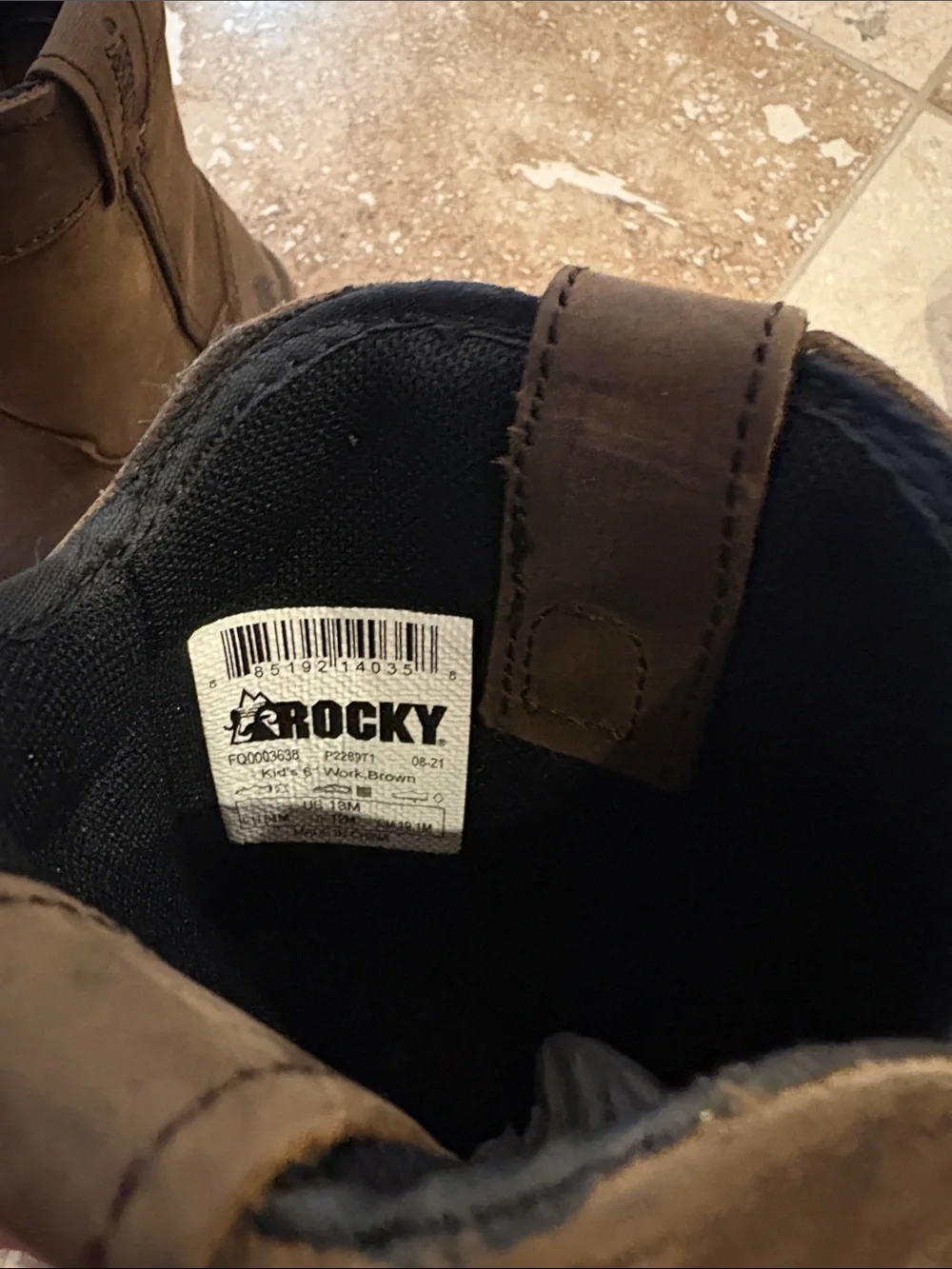 Kids Rocky Boots